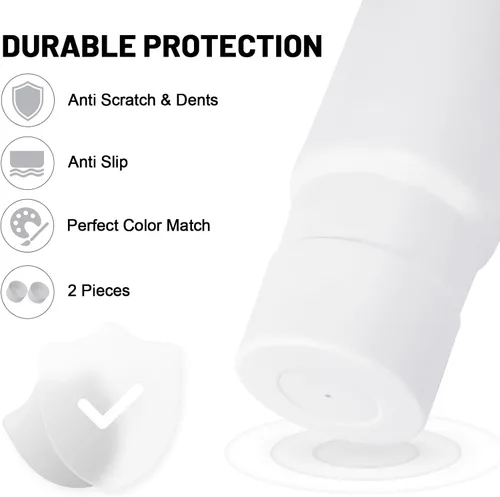 Vista 8 de Juego de funda para botas y pajilla, 2 fundas de silicona, 3 tapas de pajita, protector inferior para Stanley Cup H2.0 30 oz y 40 oz, coincidencia