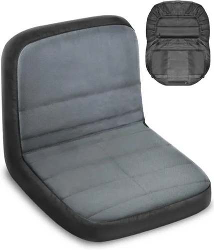 Vista 7 de PACETAP Funda de Asiento para Cortacésped de Montar, Funda de Asiento Impermeable de Poliéster Oxford Duradero Compatible con John Deere, para Gris