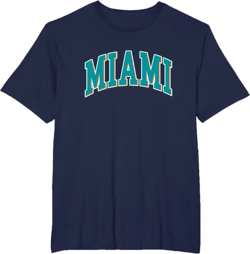 Vista 48 de Miami - Hometown Pride - Diseño retro - Camiseta clásica