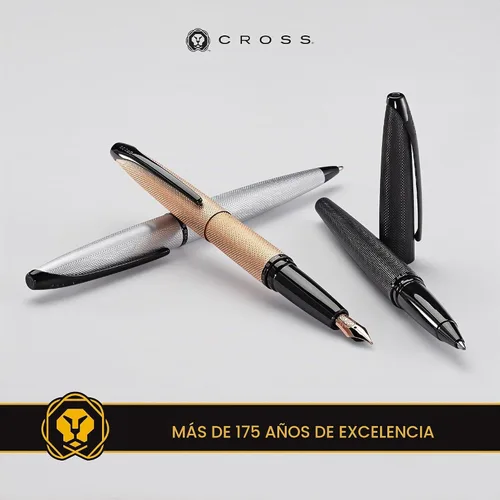 Vista 9 de Cross ATX Collection bolígrafo con designación recubierta en cromo., Negro basalto