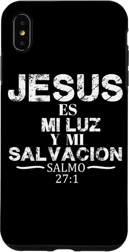 Vista 11 de Salmo Jesus ES Mi Luz Biblia Cristiana - Carcasa para iPhone 17