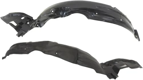 Vista 7 de CarPartsDepot Forro de guardabarros delantero lado izquierdo compatible con Toyota Corolla Sedan 2011-2013 TO1248162 5387602370