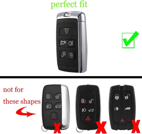 Vista 3 de ontto Funda para Llavero Compatible con Land Rover