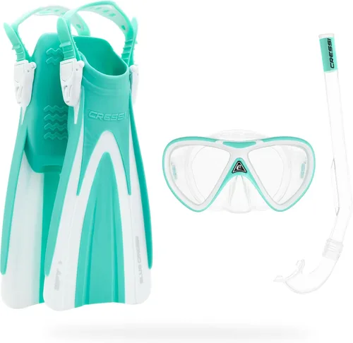 Vista 8 de CRESSI Seashell Seekers Set Azul/verde aguamarina