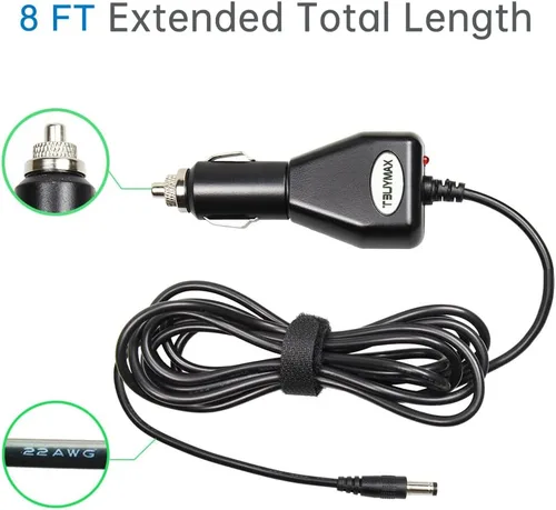 Vista 4 de Maymom Adaptador para sacador de leche Medela para encendedor de auto de 9 voltios, adaptador aprobado por CE FCC, repuesto de pieza #67174