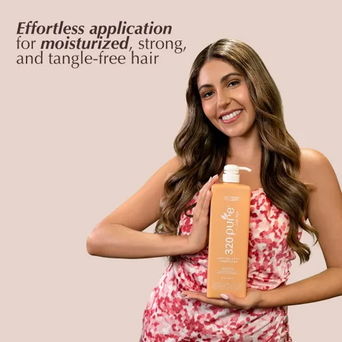 Vista 6 de 320Pure - Acondicionador de bloqueo de humedad de 32 onzas, acondicionador hidratante para el cabello para mujeres y hombres, sin sulfatos, fórmula