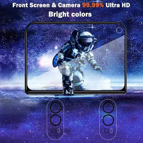 Vista 8 de Ferilinso Protector de pantalla de privacidad para iPhone Glass Back Ultra