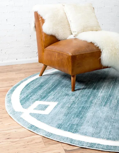 Vista 21 de Unique Loom Colección Uptown de Jill Zarin - Alfombra moderna con textura de estilo griego, color beige (1.25 x 1.85 m)