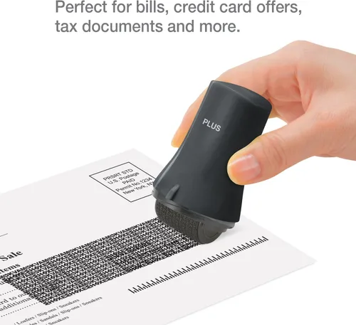 Vista 4 de Rodillo Guard Your ID para proteger información. , Negro