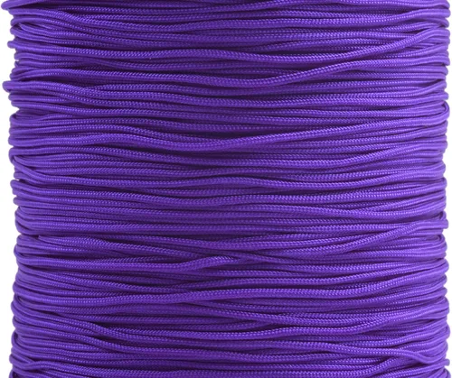 Vista 83 de KONMAY 1 rollo de cuerda de nailon de 150 yardas, trenzado de 0.016 in de nailon Shamballa Macramé/cordón de cuentas, cordón de nudo chino, cuerda