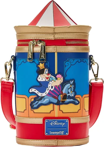 Vista 5 de Loungefly Disney Brave Little Tailor Mickey y Minnie Mouse Carousel - Bolso cruzado