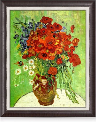 Vista 87 de Serie de pinturas de Vincent Van Gogh (favoritos). Reproducción de arte clásico de Van Gogh, impreso en lienzo, Algodón, Almond Blossom, 16x20