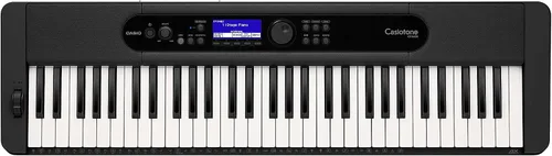 Vista 10 de Casio CT-S300 - Paquete de teclado de 61 teclas con soporte ajustable, banco, audífonos, pedal de sustain, libro de instrucciones, DVD
