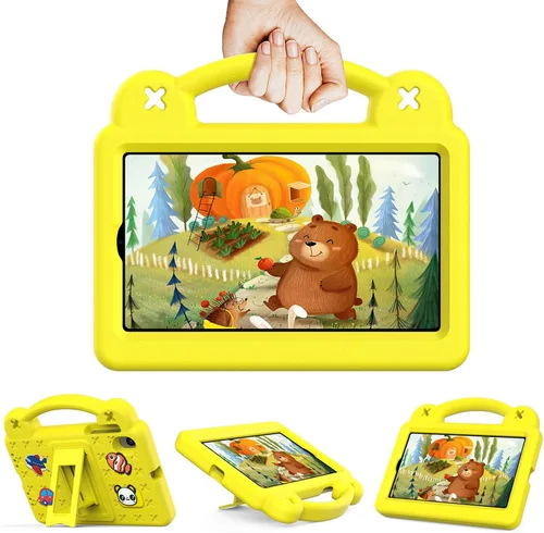 Vista 29 de Funda para tablet Walmart Onn de 7 pulgadas Gen 4 2024 (Modelo: 100135924), UUcovers con soporte de espuma EVA suave, soporte de espuma EVA suave
