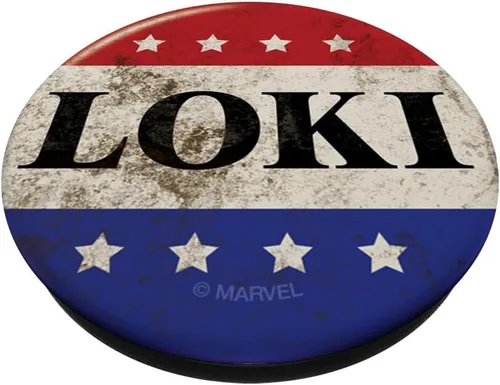 Vista 2 de Marvel Loki President Loki Button PopSockets intercambiables PopGrip