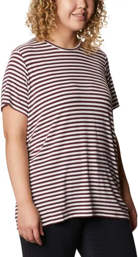 Vista 5 de Women's Essential Elements Striped Short Sleeve Shirt