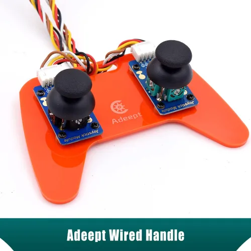 Vista 5 de Adeept Kit de brazo robótico 5-DOF compatible con Raspberry Pi 4 B 3 B+ B A+, programable DIY Codificación STEM Educativa 5 Axis Robot Arm