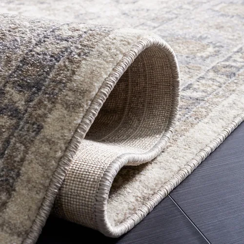 Vista 39 de Safavieh Sofia Collection SOF330B, tapete clásico color gris claro y beige, Polipropileno
