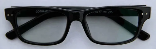 Vista 7 de Gafas de lectura de transición Lectores fotocromáticos Estilo Wayfarer Negro