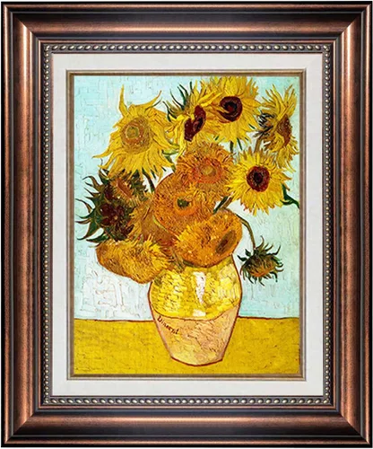 Vista 20 de ELITEAART- La noche estrellada por Vincent Van Gogh, pintura al óleo, reproducción de pintura al óleo, impresión en lienzo giclée, tamaño marcado