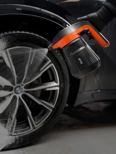 Vista 9 de SPTA Pulverizador de Espuma a Presión, 2.25L/76 oz Pulverizador Eléctrico de Jabón Presurizado Pulverizador de Espuma para Automóvil, Pulverizador