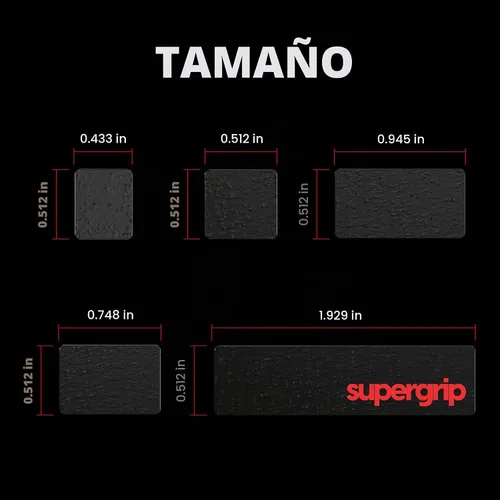 Vista 4 de Pulsar Gaming Gears SUPERGRIP - Cinta de agarre precortada para teclado prelaminada, absorbe el sudor, de alto rendimiento, universal