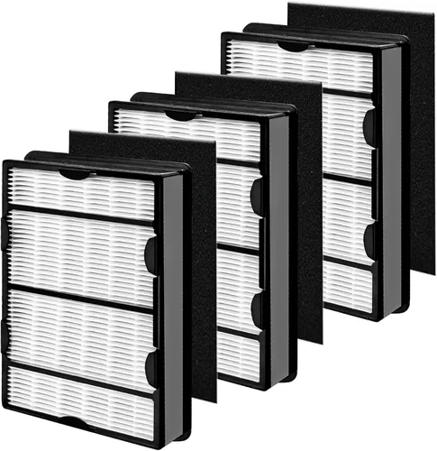 Vista 10 de HAPF600 - Filtros HEPA de repuesto para filtro purificador de aire Holmes B, HAP615, HAP625, HAP650, HAP8650, reemplaza la pieza # HAPF600D