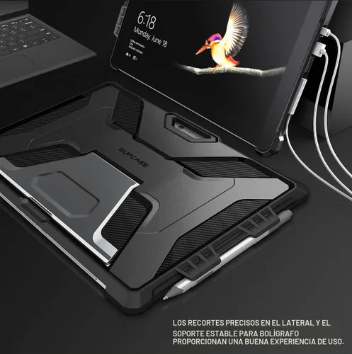 Vista 6 de SUPCASE Funda para Microsoft Surface Pro 7/6/5/4/LTE (12.3") con soporte