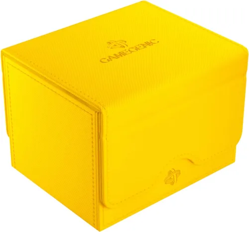 Vista 7 de GameGenic Caja de cartas – Caja de cubierta: Sidekick XL negro 100CT – TCG duradera y resistente, almacenamiento de tarjetas OCG – Compatible