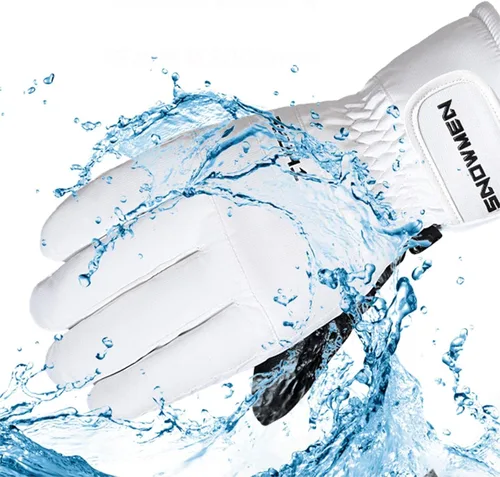 Vista 2 de Durio Guantes de esquí impermeables para mujeres y hombres, guantes de esquí para mujeres y hombres, guantes de nieve para pantalla táctil, guantes
