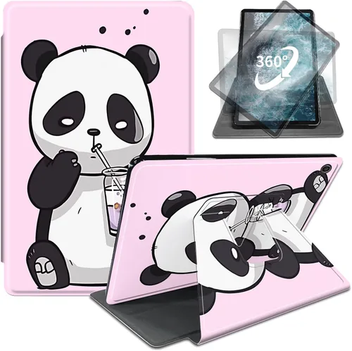 Vista 17 de Funda para iPad de 10.2 / iPad de 9ª generación 2021/iPad de 8ª generación 2020/iPad de 7ª generación 2019, rotación de 360 grados + encendido