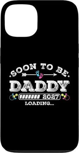 Vista 7 de Soon to Be Daddy 2027 Loading for Pregnancy Announcement Case for iPhone 17
