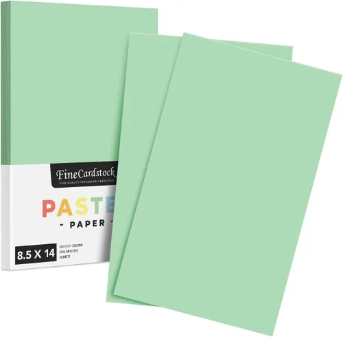 Vista 9 de Papel de color pastel azul – perfecto para documentos, invitaciones, carteles, volantes, menús, artes y manualidades, 8.5 x 14 pulgadas