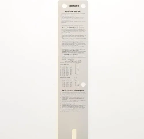 Vista 7 de Wilson 305-492 T2000 Series antena móvil para camión CB con eje de 5 pulgadas, color negro