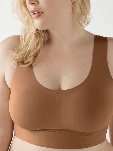 Vista 3 de True & Co Sujetador de cuello redondo para mujer