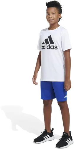 Vista 5 de adidas Aeroready - Pantalón corto clásico con cintura elástica para niño