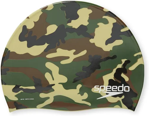 Vista 35 de Speedo - Gorra de natación, silicona sólida Negro