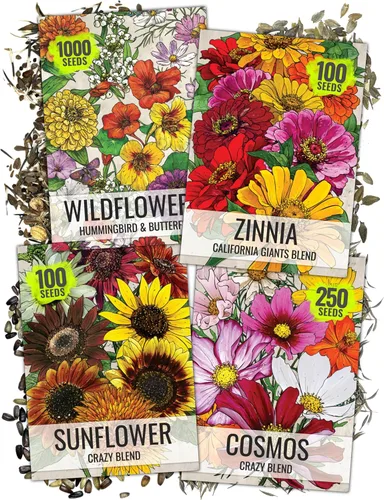 Vista 11 de Colección de semillas de algodoncillo (6 paquetes individuales de semillas) semillas polinizadas abiertas Seed Needs