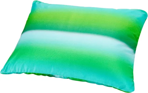 Vista 2 de Almohada blanda de microcuentas para el cuello, con funda extraíble de 16 y 12 pulgadas, almohada suave de viaje para cama corporal, almohada