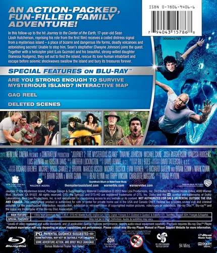 Vista 2 de Journey 2 The Mysterious Island Blu-ray