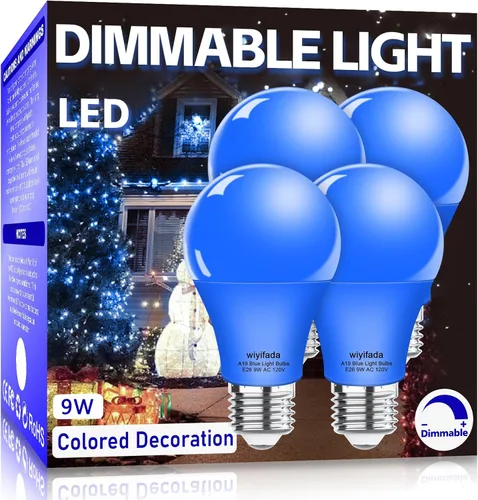 Vista 30 de Bombillas LED de 3 Vías Paquete de 2, Bombillas de 3 Vías 30 70 100 Blanco Suave 3000K, Base Media E26 A19 Bombilla de Tres Vías, Bombilla