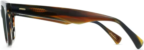 Vista 3 de RAEN Myles - Gafas de sol cuadradas clásicas unisex con protección UV, color verde (2.087in), CalaVerde