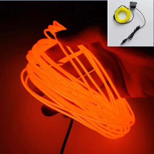 Vista 28 de Tira de luces LED de 360° – con opciones de alimentación de batería/USB – Luces LED flexibles para dormitorio, decoración del hogar, diseños