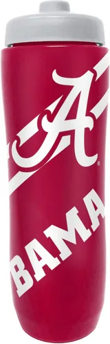 Vista 18 de Party Animal NCAA Texas A&M Aggies - Botella de agua exprimible Slim, lightweight BPA-free sports water bottle with quick-flow squeeze; fits