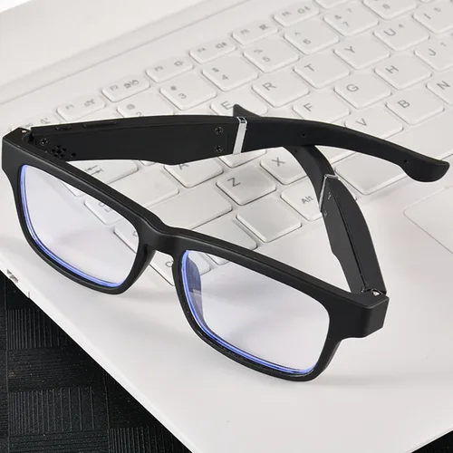 Vista 6 de VBESTLIFE TR90 - Lentes de audio Bluetooth 5.0 con micrófono integrado, cancelación de ruido, lentes de sol para hombres y mujeres