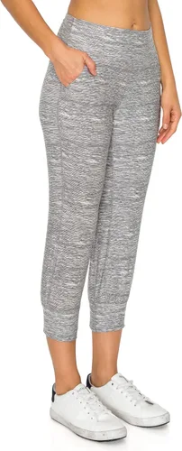 Vista 53 de Leggings Depot ActiveFlex Jogger - Pantalones de yoga para mujer con bolsillos Negro