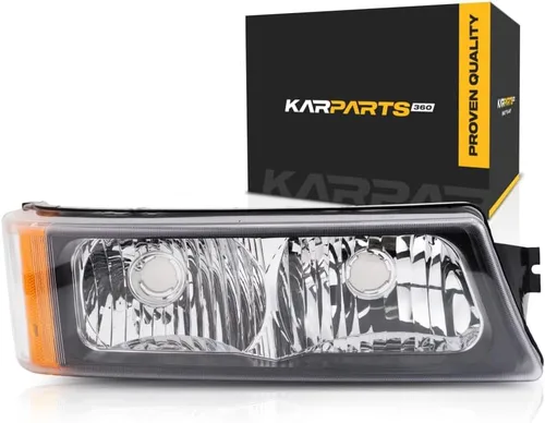 Vista 9 de CarLights360: Para Chevy Silverado 2500 HD, señal de giro/luz de estacionamiento 2003 04 05 2006 lado del conductor Tipo 2 Certificado CAPA