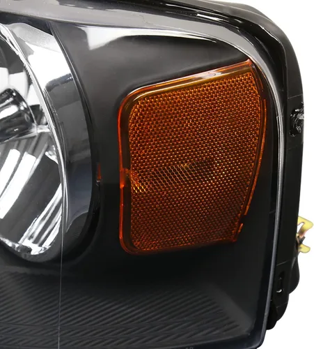 Vista 7 de Faros traseros laterales de estilo OEM, 1 par, Negro