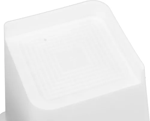 Vista 6 de Elevadores de muebles de 6 pulgadas, extensores de patas de plástico ABS de alta resistencia para sofá cama, sillón, color blanco, paquete de 4