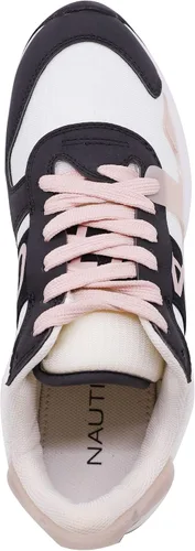 Vista 4 de Nautica - Tenis de deporte para mujer con agujetas para correr caminar casuales